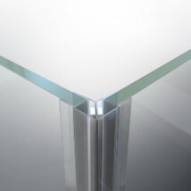 Magnetisches Profil, 90-180 Grad, für 8 mm Glas, 2,5 m lang